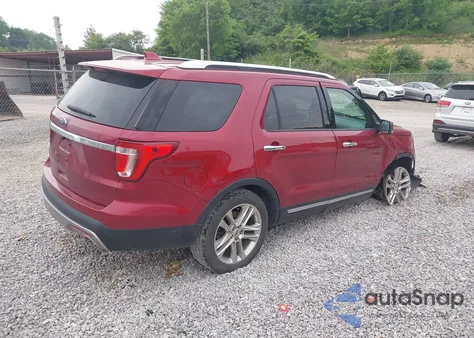 2017 Ford Explorer Limited from USA, damaged, VIN 1FM5K7F8XHGC17754